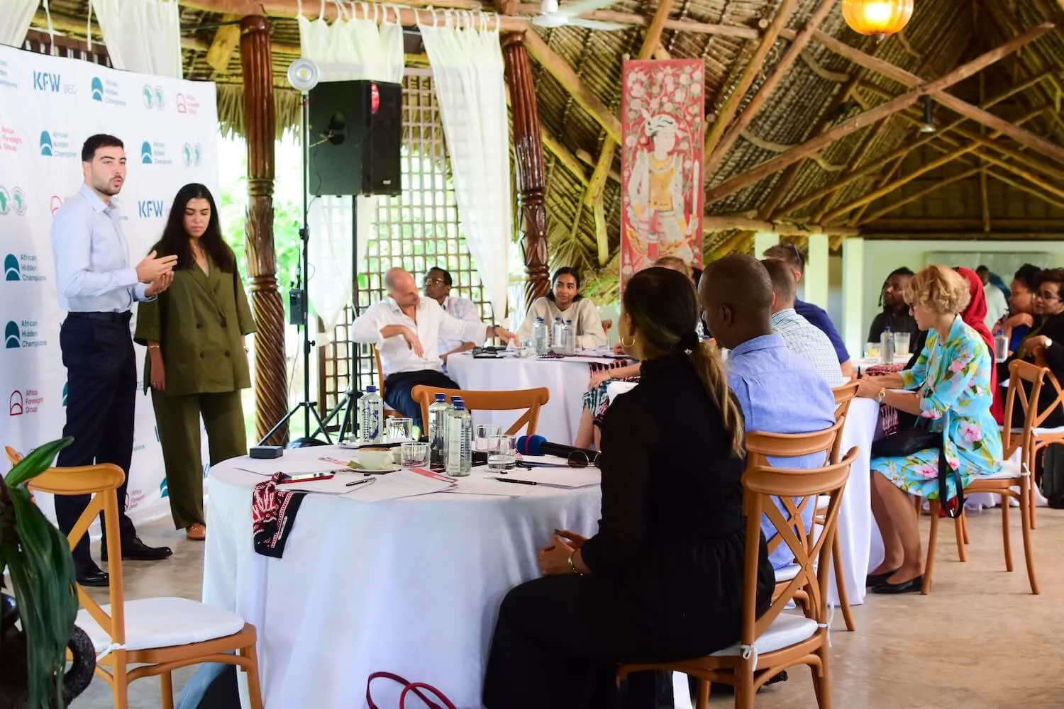 A working session, Malindi